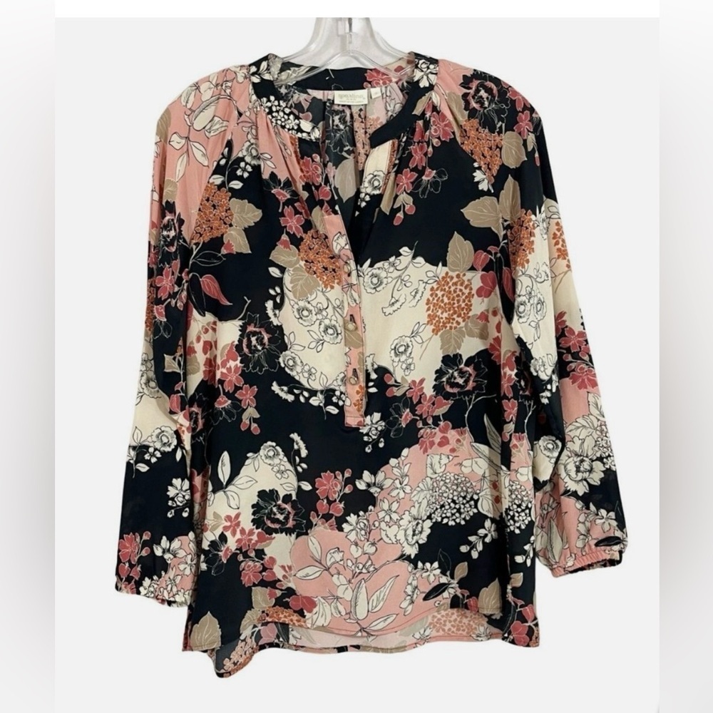 Spaartina xxl Floral Print Women's Top